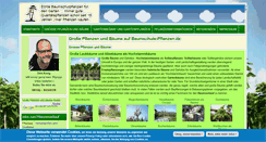 Desktop Screenshot of baumschule-pflanzen.de